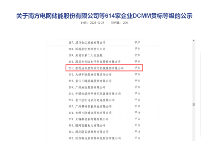 勝動集團公司順利（lì）通過（guò）DCMM認證（zhèng）