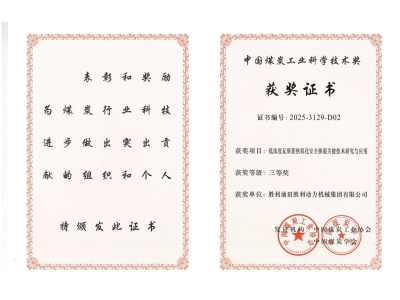 以技賦能拓（tuò）市場（chǎng） 深耕融合促提升 &mdash;&mdash;聚焦勝（shèng）動集團瓦斯（sī）利用技術（shù）斬獲行業大獎